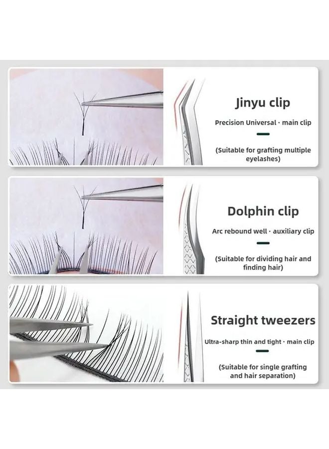 Professional Lash Kit Size A With Mesh Tweezers Case For Makeup Artists Salon Owners - Image 2